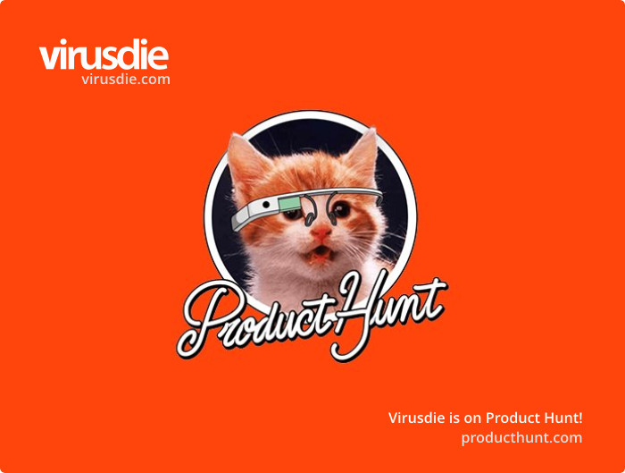 Virusdie is on Product Hunt