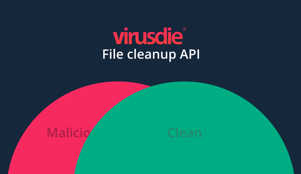 Virusdie File cleanup API for CMS and components developers and security web-projects.