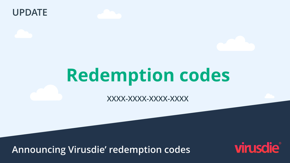 Virusdie redemption codes