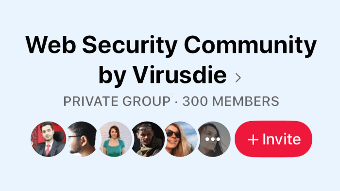 Virusdie Facebook community hits 300 members in 10 days from the scratch!