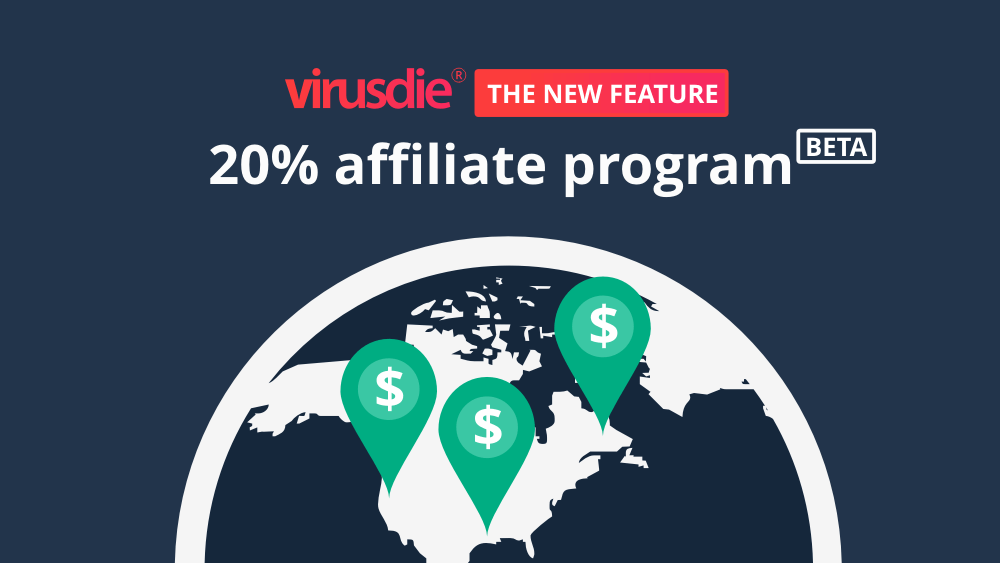 Virusdie affiliate program