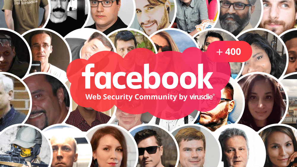 Virusdie Facebook community hits 400 members!