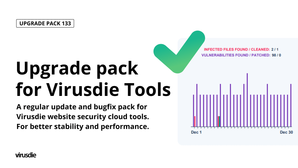 Virusdie bugfix pack 133