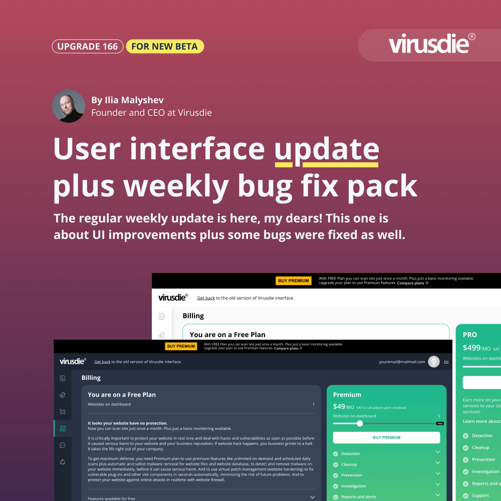 166 weekly virusdie update