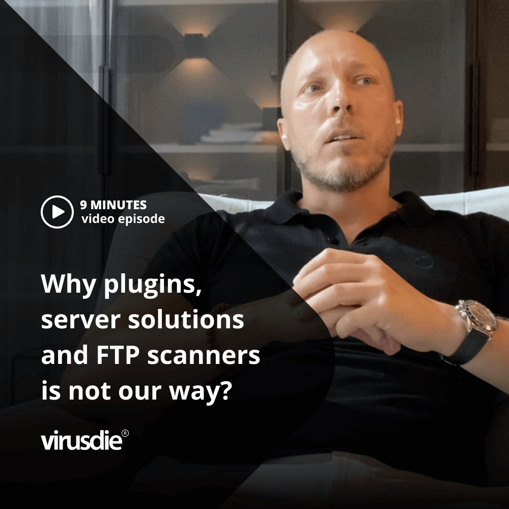 Why Virusdie do not use FTP scans and use the sync file?