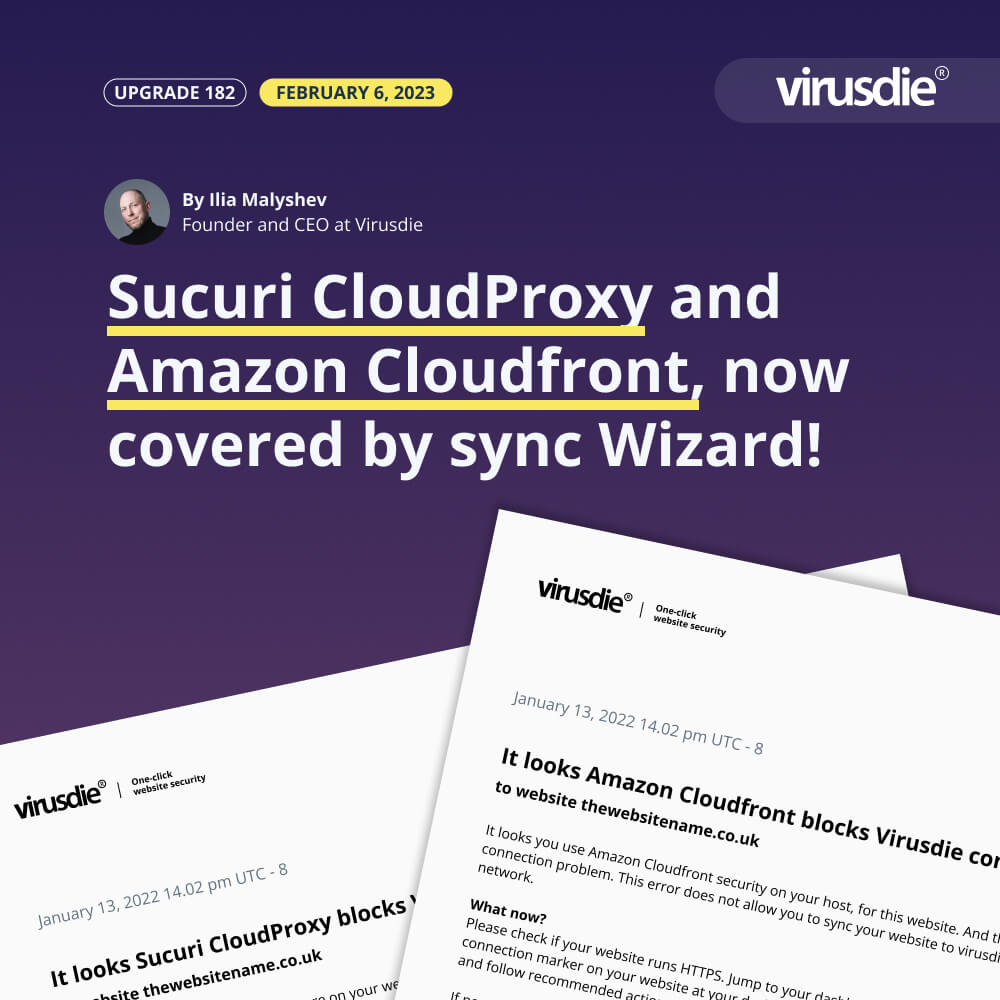 Sucuri CloudProxy and Amazon Cloudfront