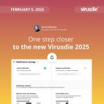 The new Virusdie 2025 with the new alert system